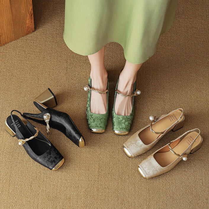 Womens Slingback Shoes Comfortable Fit