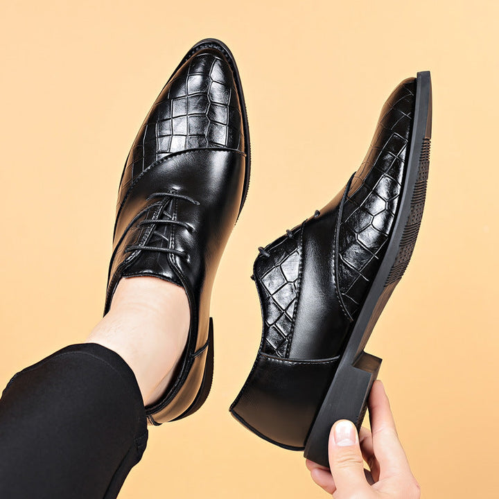 Mens Leather Dress Shoes Genuine Leather
