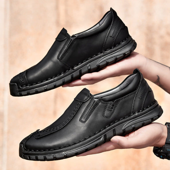 Mens Leather Dress Shoes Genuine Leather