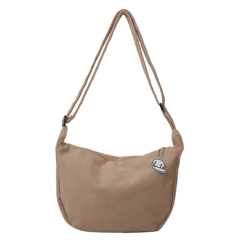 Womens One-Shoulder Messenger Bag Artistic Design