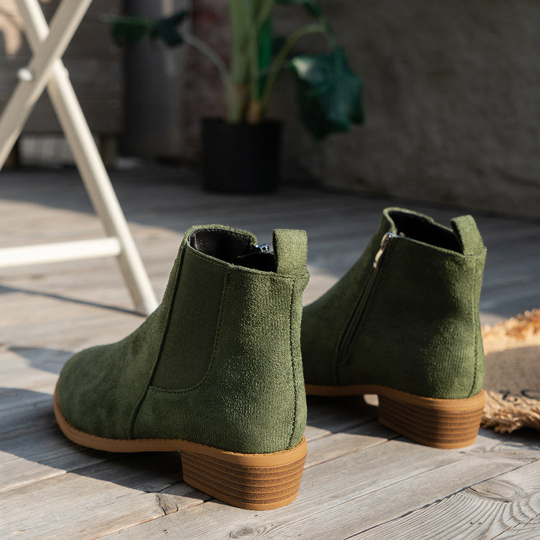 Womens Ankle Boots Leather Classic Fit