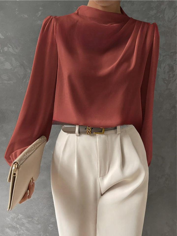 Womens Casual Blouse Loose Fit Cotton