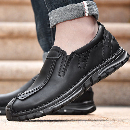 Mens Leather Dress Shoes Genuine Leather