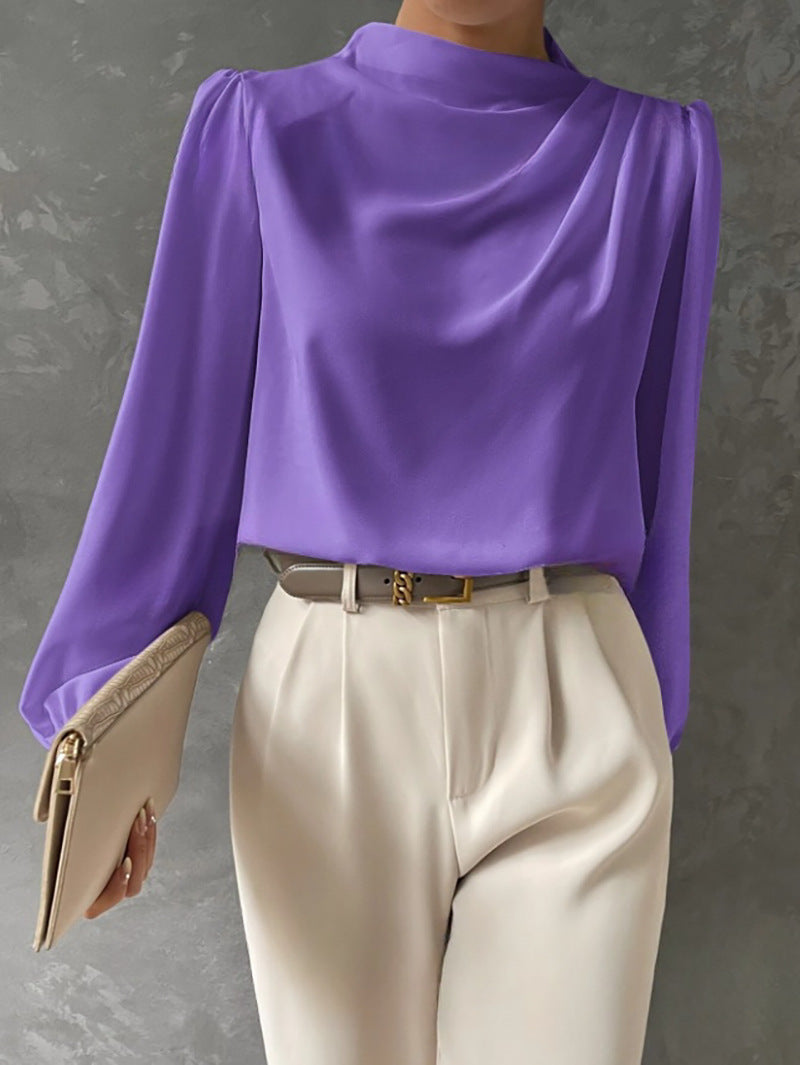 Womens Casual Blouse Loose Fit Cotton