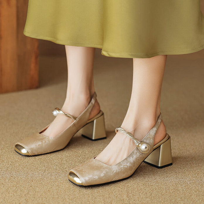 Womens Slingback Shoes Comfortable Fit