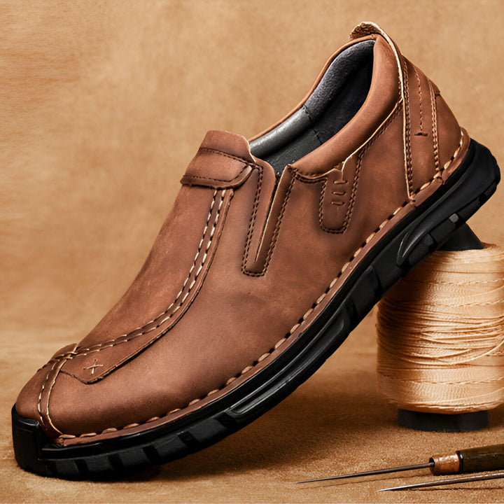 Mens Leather Dress Shoes Genuine Leather - BritishMode