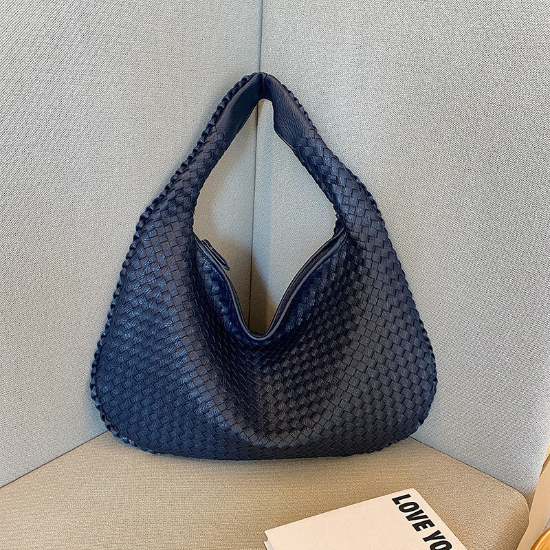 Unisex Woven Shopping Bag Durable Lightweight