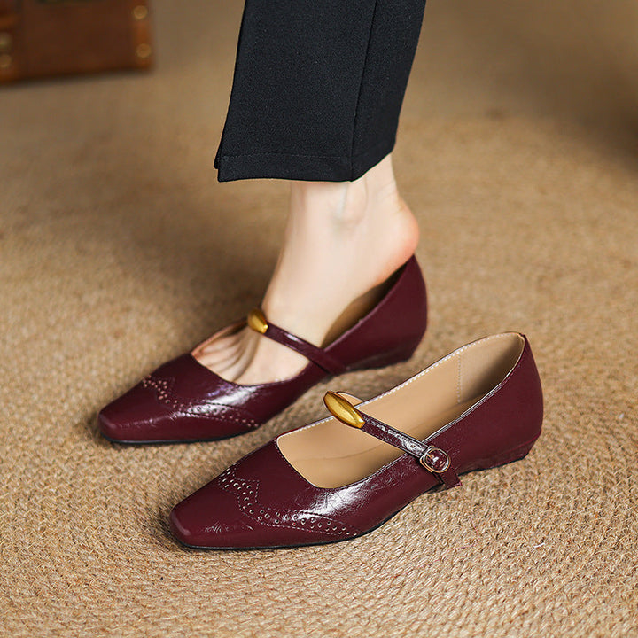 Womens Heeled Shoes Classic Fit - BritishMode