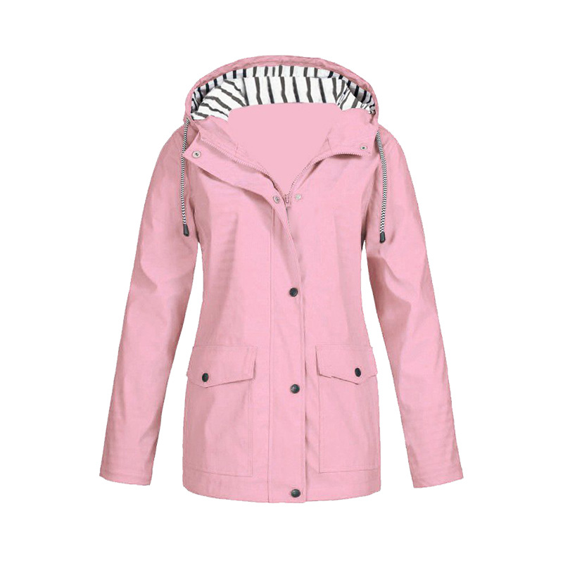 Womens Parka Jacket Water-Resistant Regular Fit - BritishMode