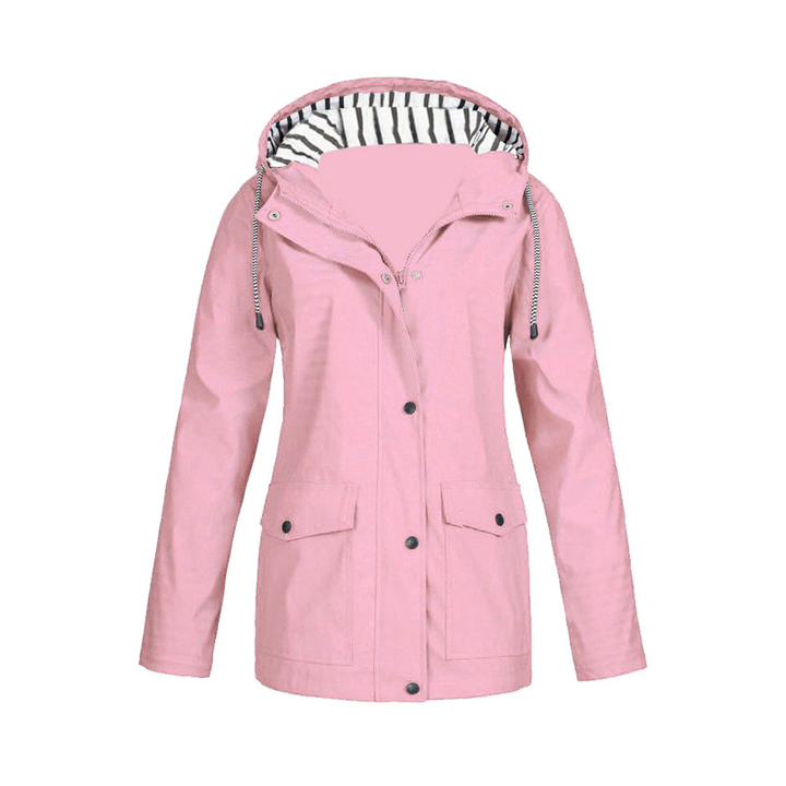 Womens Parka Jacket Water-Resistant Regular Fit - BritishMode