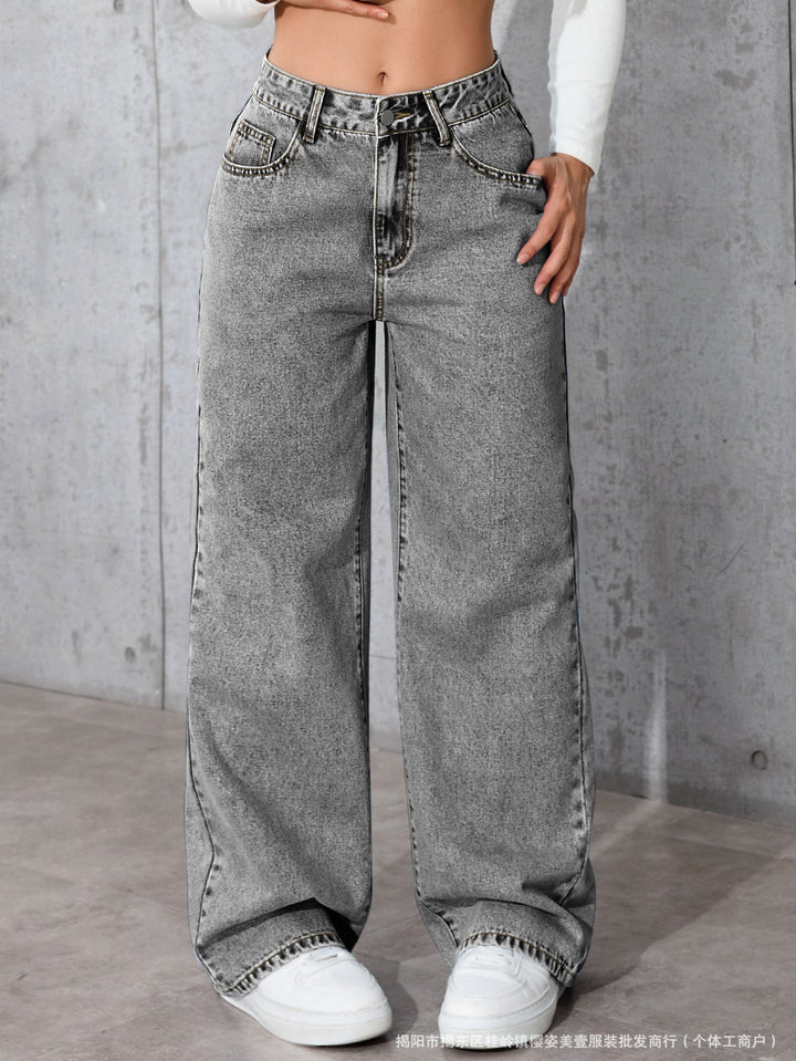 Womens High Waist Pants Comfortable Classic Fit