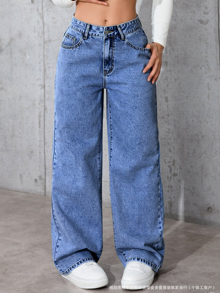 Womens High Waist Pants Comfortable Classic Fit