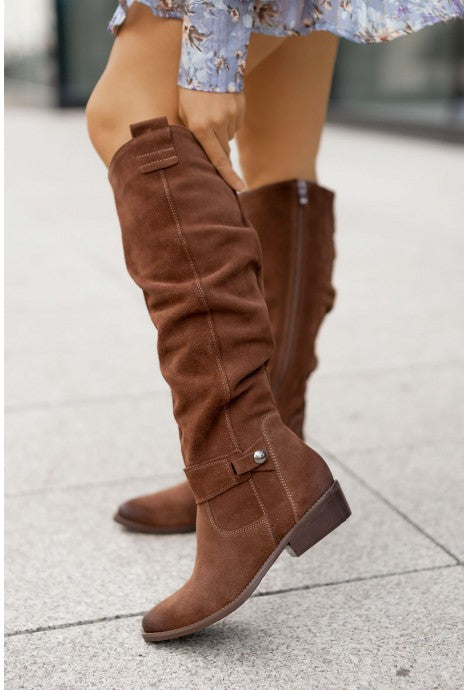 Unisex Suede Comfort Long Shoes