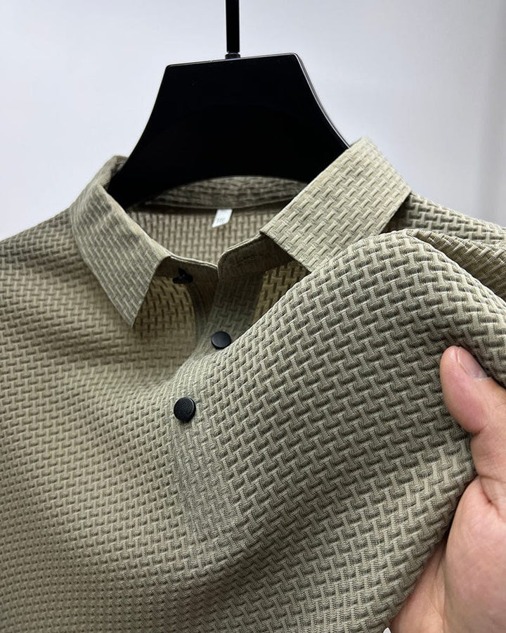 Mens Polo Shirt Slim Fit Classic