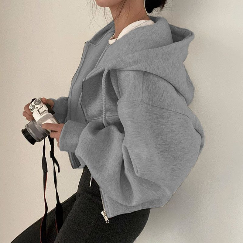 Womens Hoodie Sweatshirt Fleece Winter Warm