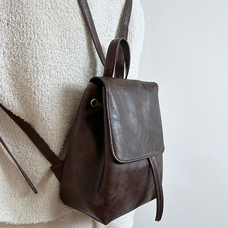 Unisex Retro Backpack Compact Practical Design