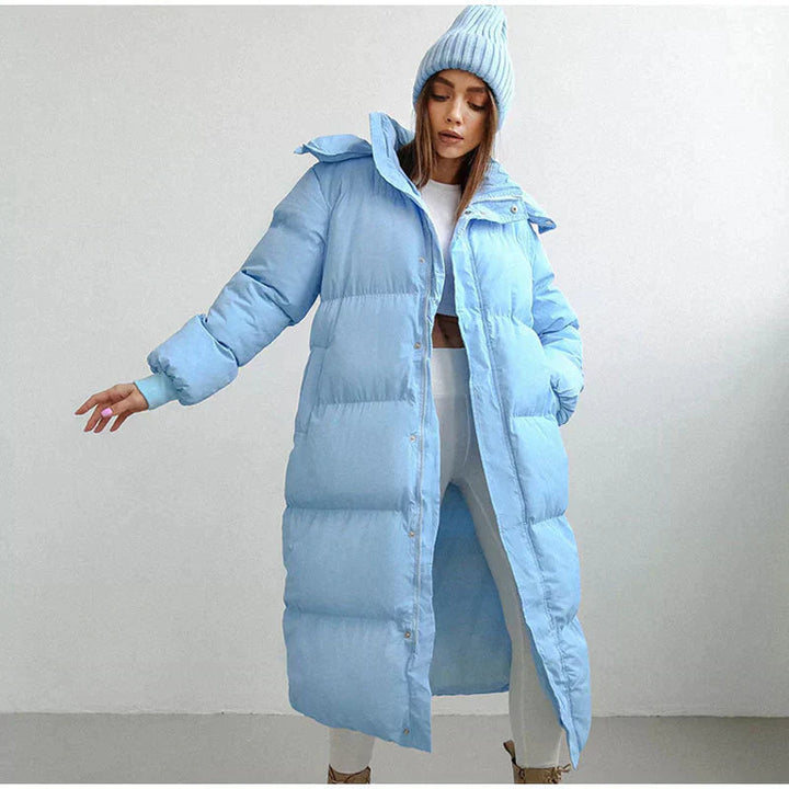 Womens Down Parka Coat Thick Insulated Warm Fit