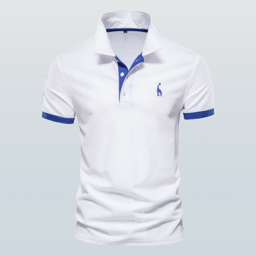 Mens Polo Shirt Breathable Relaxed Fit