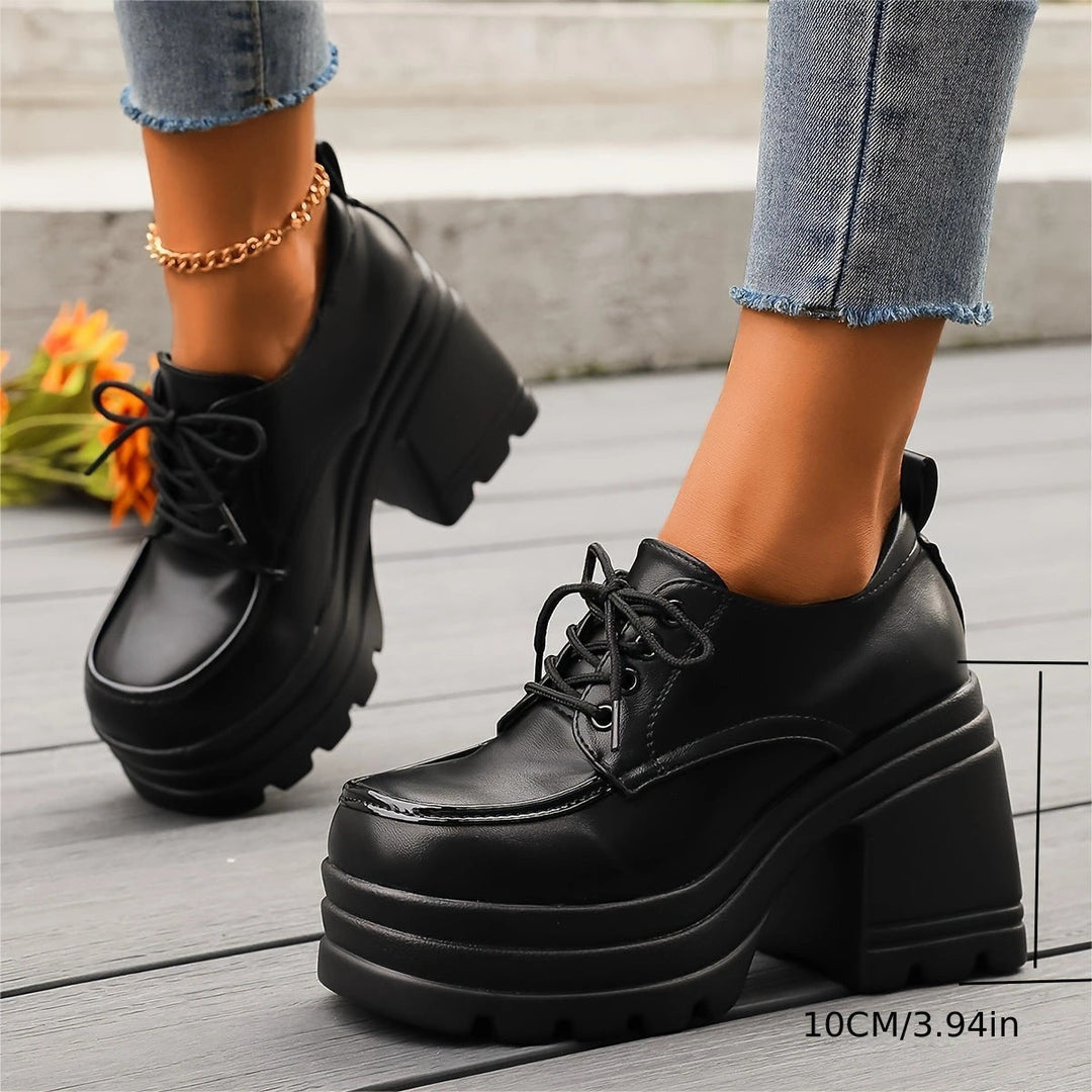 Womens Platform Shoes with Elevated Sole