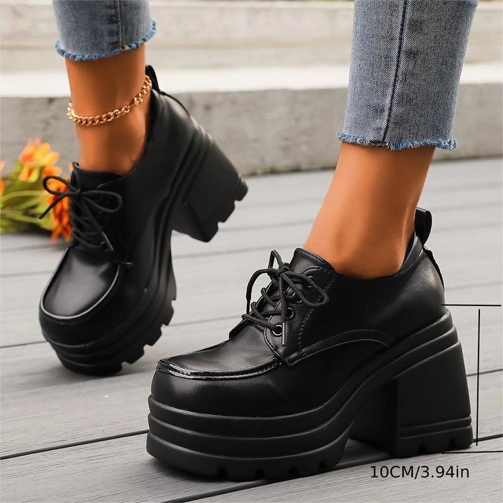 Womens Platform Shoes with Elevated Sole