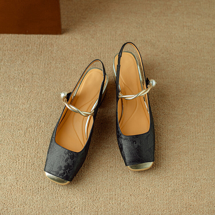 Womens Leather Heels Classic Fit