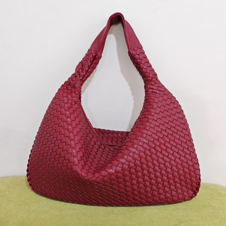 Unisex Woven Shopping Bag Durable Lightweight