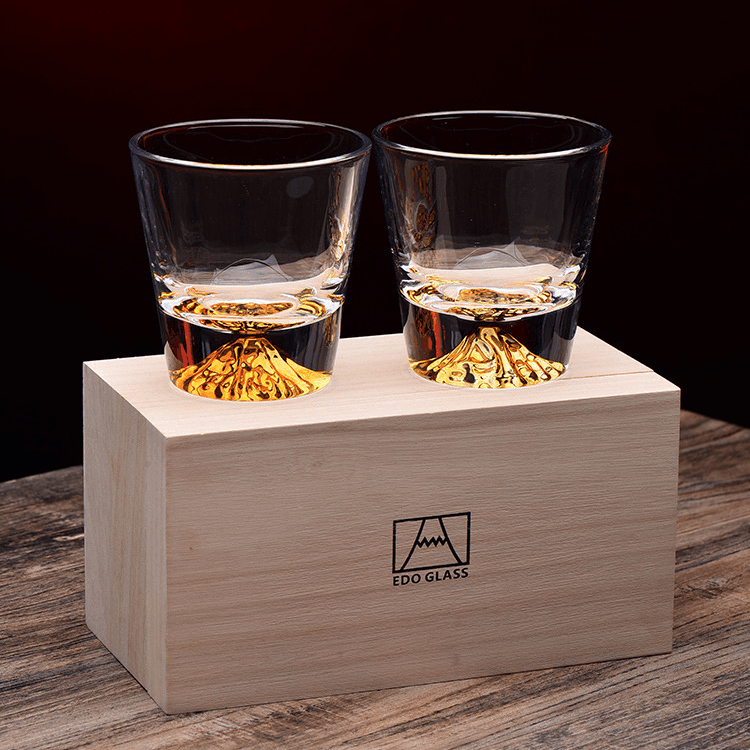 Unisex Whiskey Glass Set Handmade Quality
