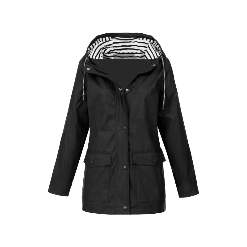 Womens Parka Jacket Water-Resistant Regular Fit