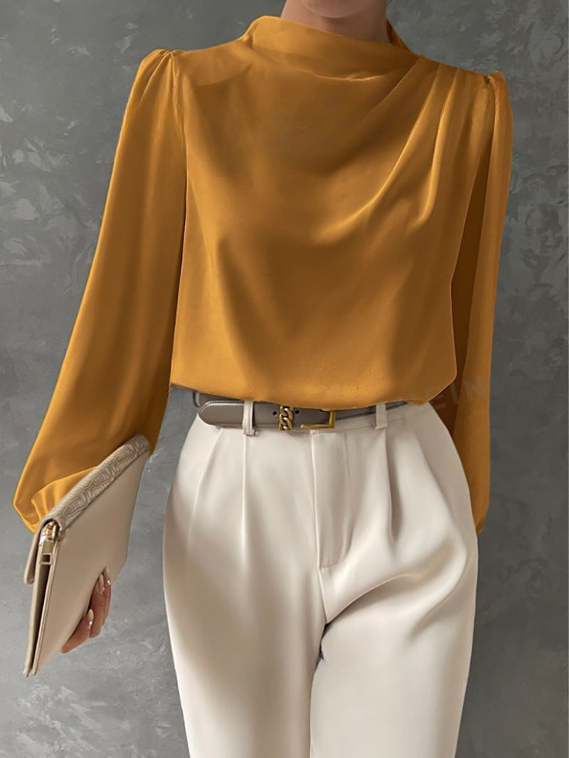 Womens Casual Blouse Loose Fit Cotton