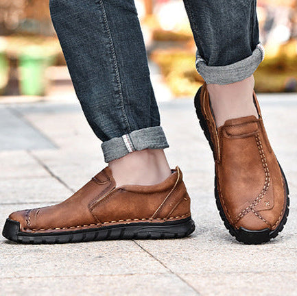 Mens Leather Dress Shoes Genuine Leather