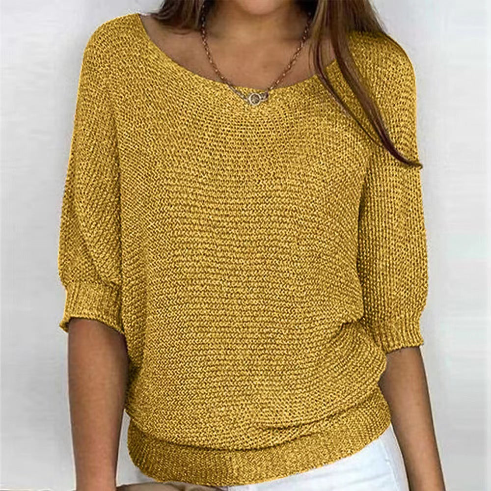 Womens Fleece Pullover Sweater Cozy Fit