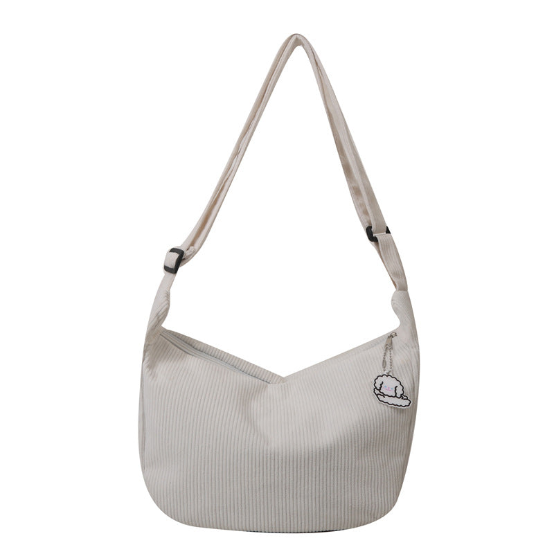 Womens One-Shoulder Messenger Bag Artistic Design