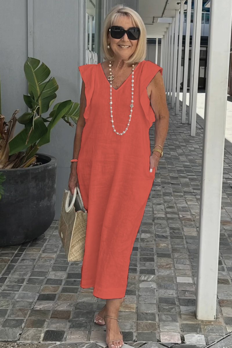 Womens Strapless Summer Dress Chic Fit