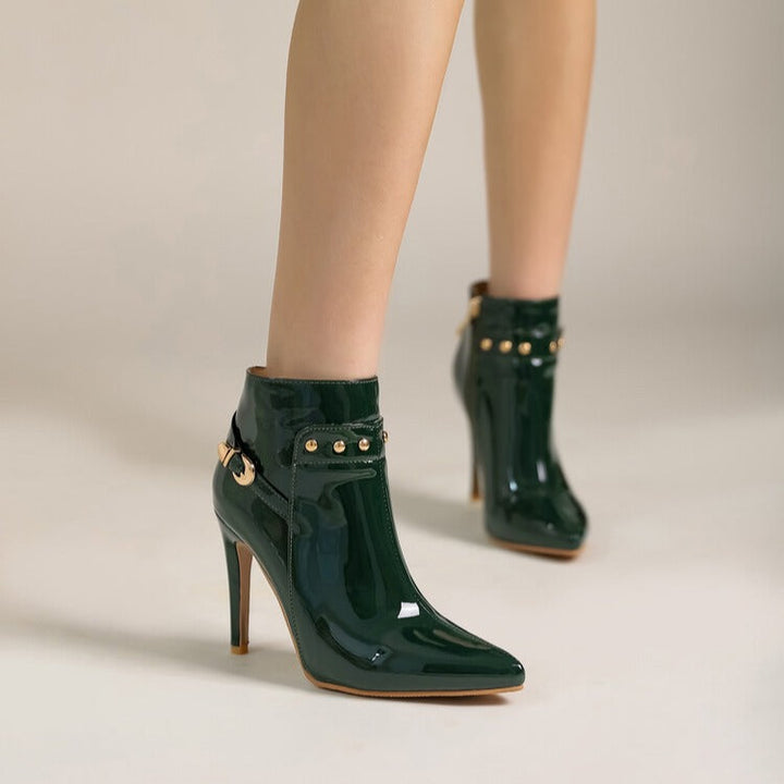 Womens Leather Boots Classic Fit