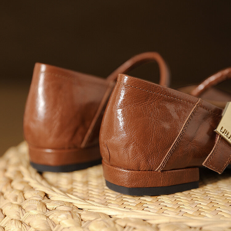 Womens Pumps Genuine Leather Classic Fit