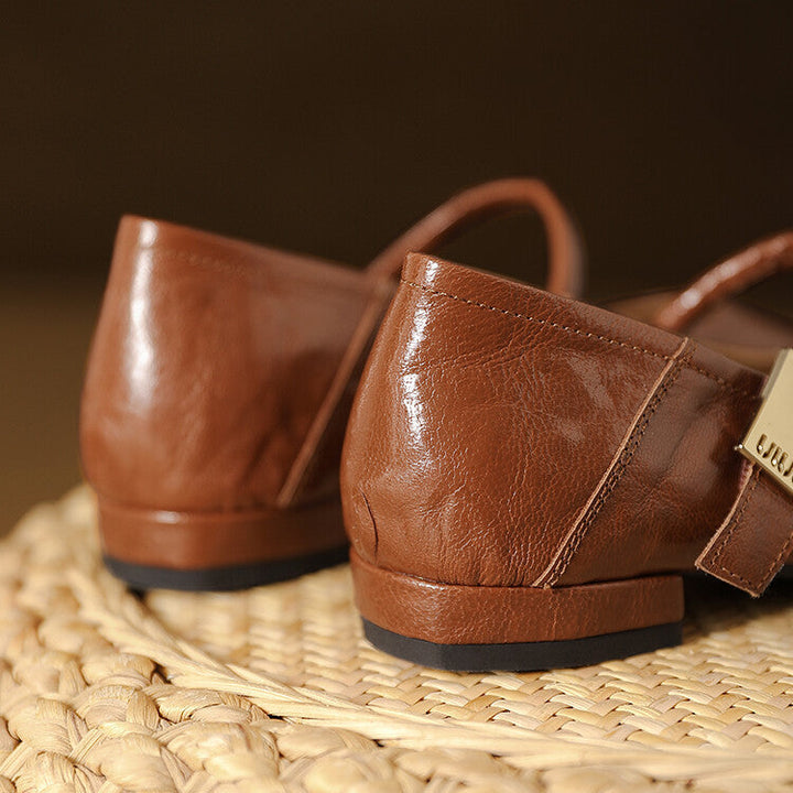 Womens Pumps Genuine Leather Classic Fit