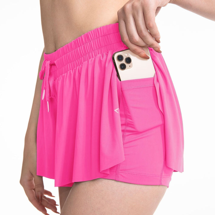 Unisex Tennis Shorts Lightweight Breathable Fit