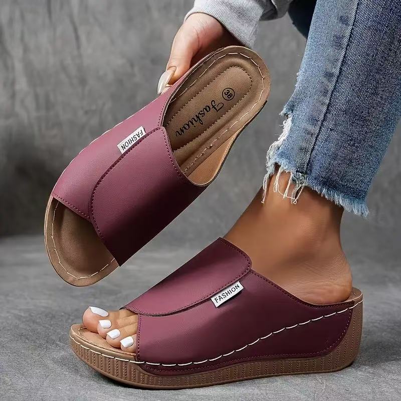 Womens Wedge Sandals Open Toe Comfortable Fit