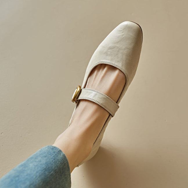 Womens Pumps Genuine Leather Classic Fit