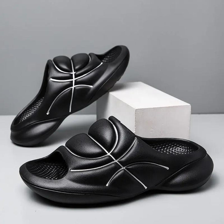 Mens Basketball Slides Soft Cushioned Sports Sandals