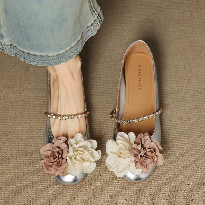 Womens Genuine Leather Shoes Classic Fit