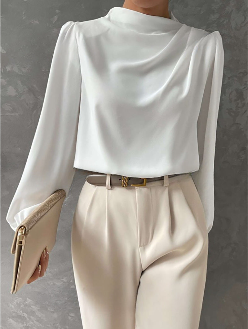 Womens Casual Blouse Loose Fit Cotton