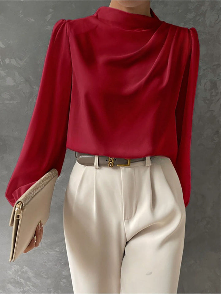 Womens Casual Blouse Loose Fit Cotton
