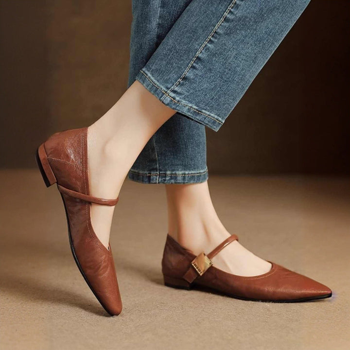 Womens Pumps Genuine Leather Classic Fit