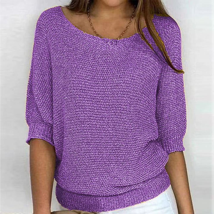 Womens Fleece Pullover Sweater Cozy Fit