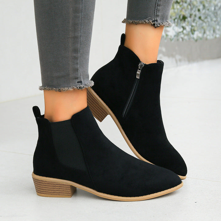 Womens Ankle Boots Leather Classic Fit