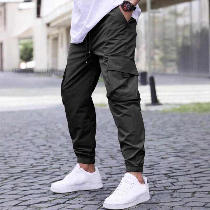 Mens Casual Jogger Pants Comfortable Fit - BritishMode
