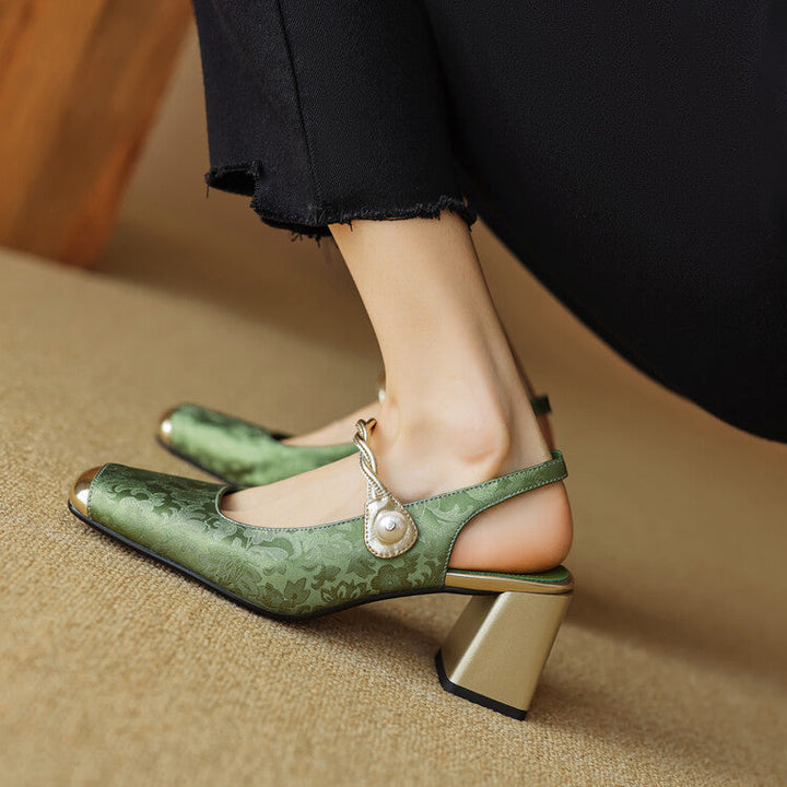 Womens Slingback Shoes Comfortable Fit