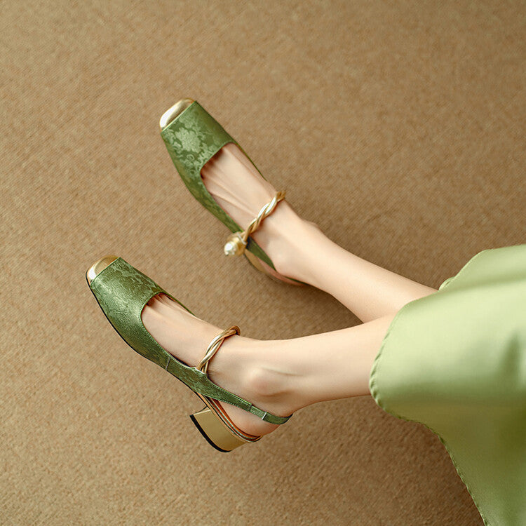 Womens Leather Heels Classic Fit