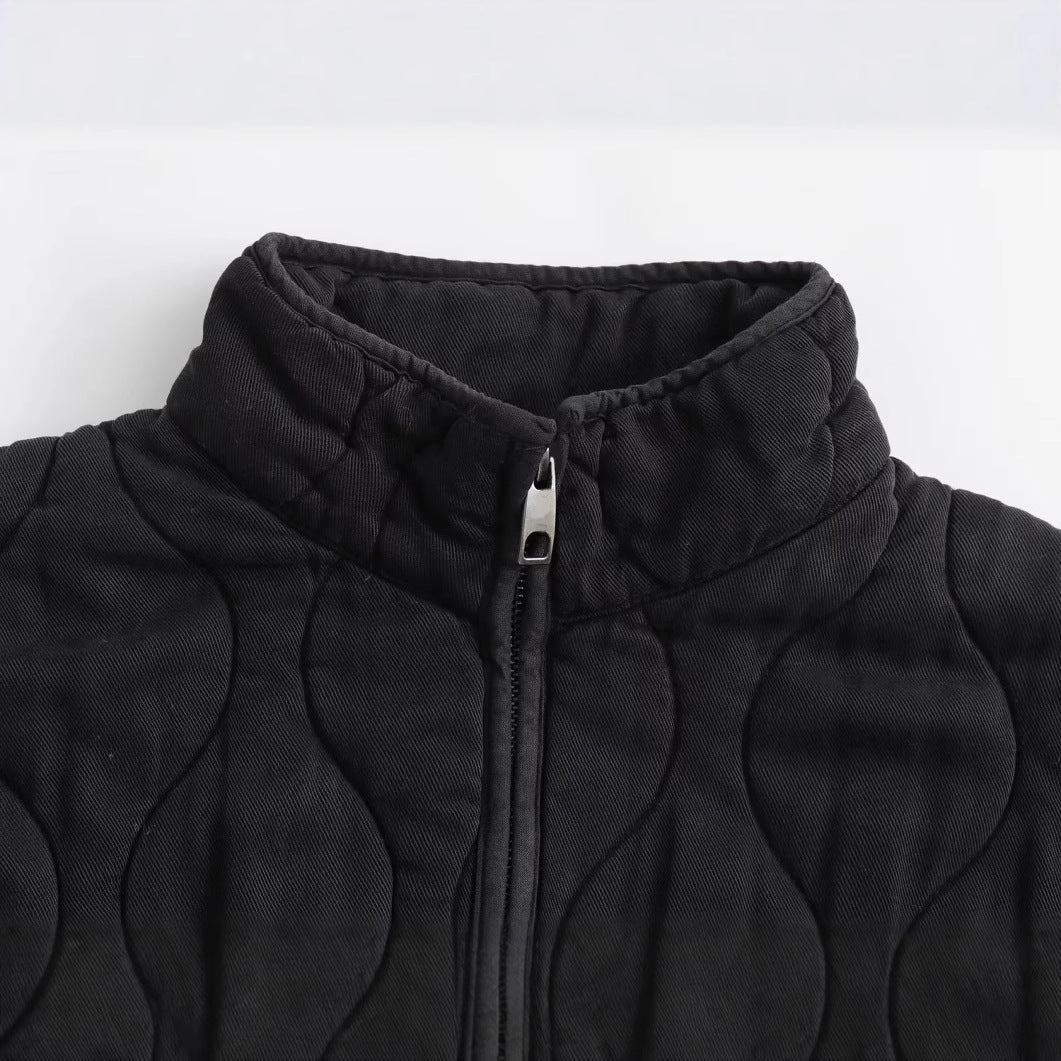 Womens Quilted Jacket Insulated Lightweight Fit